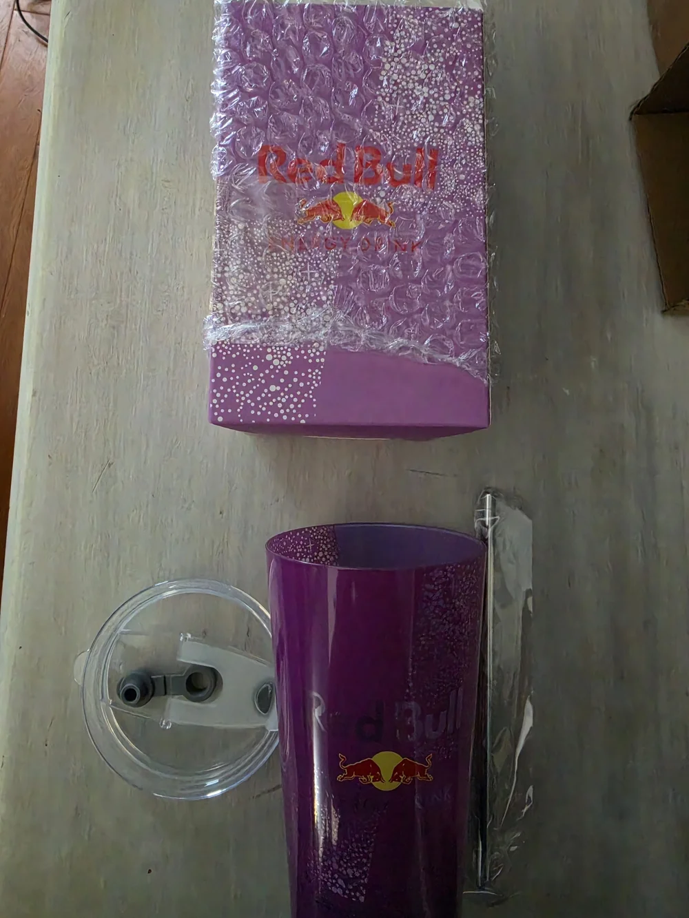 Red Bull Pink Energy Drink Illuminated Led Party Cup